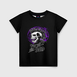Детская футболка Punk skull rock