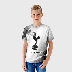 Футболка детская Tottenham sport на светлом фоне, цвет: 3D-принт — фото 2