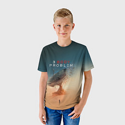 Футболка детская 3 Body Problem - satellite, цвет: 3D-принт — фото 2