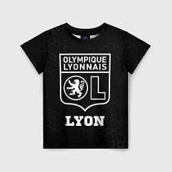 Детская футболка Lyon sport на темном фоне