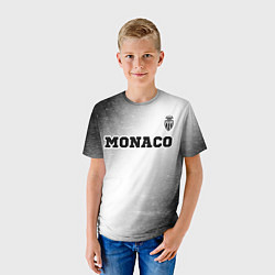 Футболка детская Monaco sport на светлом фоне посередине, цвет: 3D-принт — фото 2