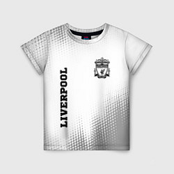 Детская футболка Liverpool sport на светлом фоне вертикально