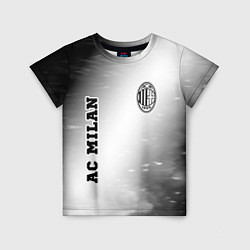 Детская футболка AC Milan sport на светлом фоне вертикально