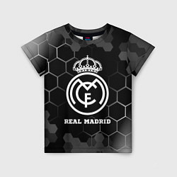 Детская футболка Real Madrid sport на темном фоне