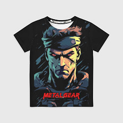 Футболка детская Веном Снейк Metal gear game, цвет: 3D-принт