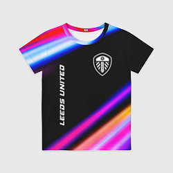 Футболка детская Leeds United speed game lights, цвет: 3D-принт
