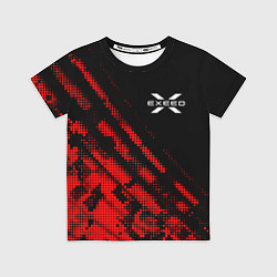 Футболка детская Exeed sport grunge, цвет: 3D-принт