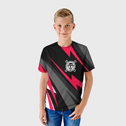 Футболка детская One Piece electro lines, цвет: 3D-принт — фото 2