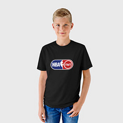 Футболка детская NBA logo tnt, цвет: 3D-принт — фото 2