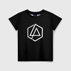 Детская футболка Linkin park logo white