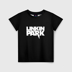 Детская футболка Lnkin park logo white