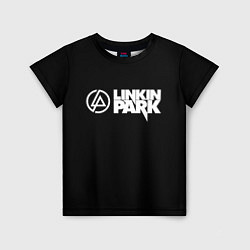 Детская футболка Linkin park logo rock music