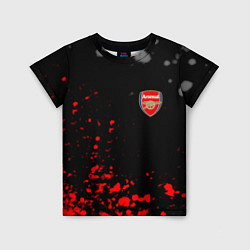 Детская футболка Arsenal spash