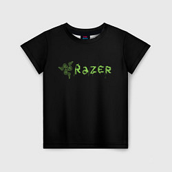 Детская футболка Razer brend steel