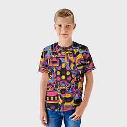 Футболка детская О Париж, цвет: 3D-принт — фото 2