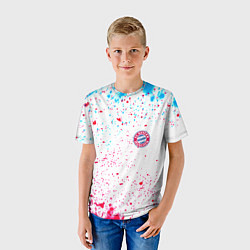 Футболка детская Баерн Мюнхен, цвет: 3D-принт — фото 2