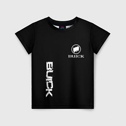 Детская футболка Buik logo white