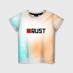 Детская футболка RUST gradient