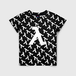 Детская футболка Half liife logo pattern