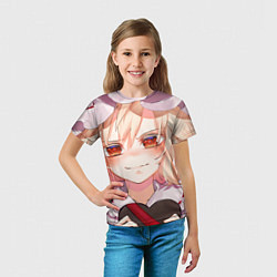 Футболка детская Touhou Project Фландр Скарлет с подарком в форме с, цвет: 3D-принт — фото 2