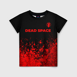 Детская футболка Dead Space - red gradient посередине