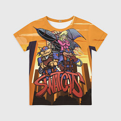 Футболка детская Коты быстрого реагирования, цвет: 3D-принт