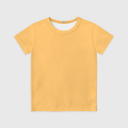 Футболка детская Эмоция радости - желтый, цвет: 3D-принт