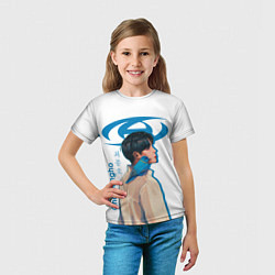 Футболка детская Ateez Choi Jongho, цвет: 3D-принт — фото 2