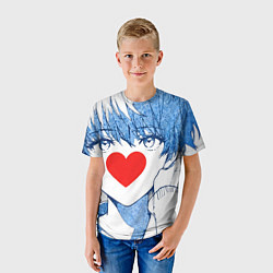 Футболка детская Манга a boy love, цвет: 3D-принт — фото 2