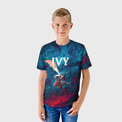 Футболка детская Ivy Deadlock, цвет: 3D-принт — фото 2