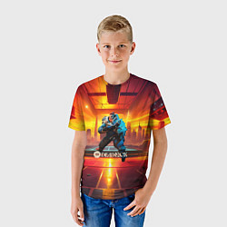 Футболка детская Deadlock Kelvin, цвет: 3D-принт — фото 2