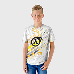 Футболка детская Half life 3 механика, цвет: 3D-принт — фото 2