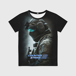 Детская футболка Counter strike 2 спецназ
