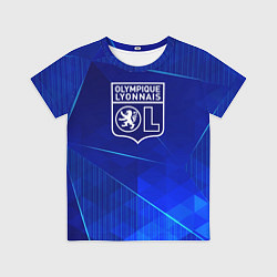 Футболка детская Lyon blue poly, цвет: 3D-принт