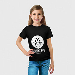 Футболка детская Resident Evil umbrella corp logo, цвет: 3D-принт — фото 2