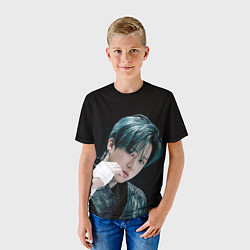 Футболка детская Stray Kids Changbin Giant concept, цвет: 3D-принт — фото 2