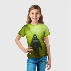 Футболка детская Stalker кислотный туман, цвет: 3D-принт — фото 2