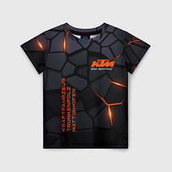 Детская футболка KTM - плиты с эффектом свечения