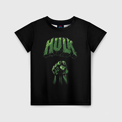 Футболка детская Hulk punch, цвет: 3D-принт