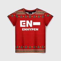 Футболка детская Enhypen new year, цвет: 3D-принт