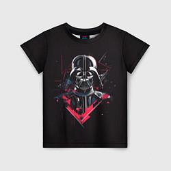 Детская футболка Darth Vader on black