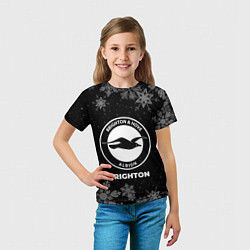 Футболка детская Снежный Brighton, цвет: 3D-принт — фото 2