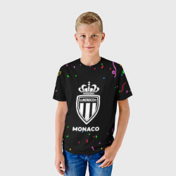Футболка детская Monaco конфети, цвет: 3D-принт — фото 2