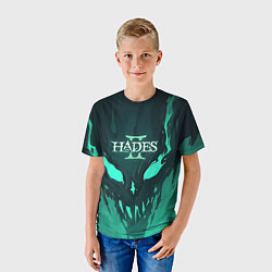 Футболка детская По мотивам игры Hades 2, цвет: 3D-принт — фото 2