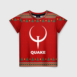 Детская футболка Quake new year