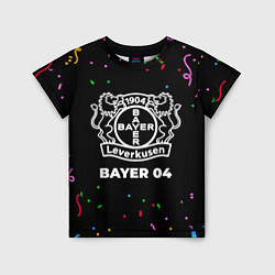 Детская футболка Bayer 04 конфети