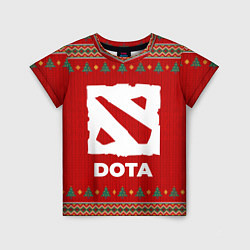 Детская футболка Dota new year