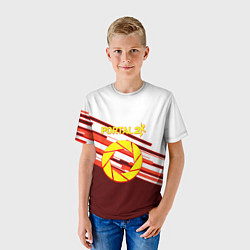 Футболка детская Portal geometry game, цвет: 3D-принт — фото 2
