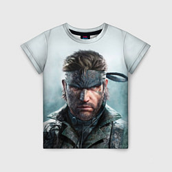 Футболка детская Snake Solid - metal gear, цвет: 3D-принт