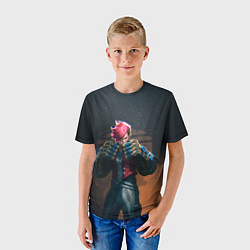 Футболка детская Вай в силовых перчатках Аркейн, цвет: 3D-принт — фото 2